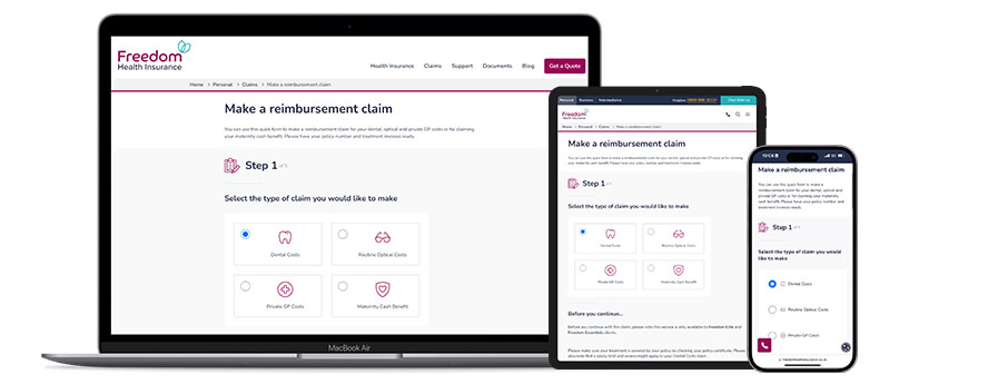 Launch of new online reimbursement claims tool