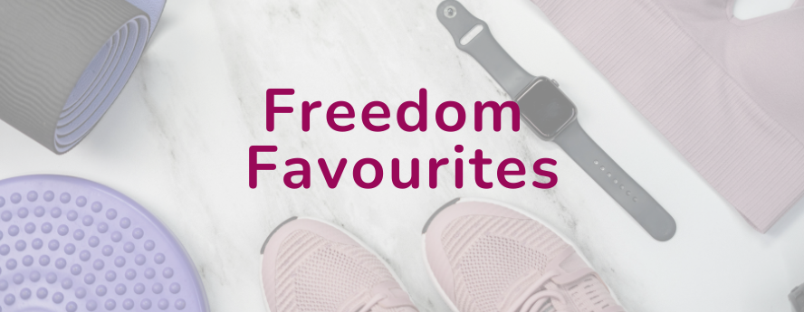 Freedom Favourites with discounted gymwear 