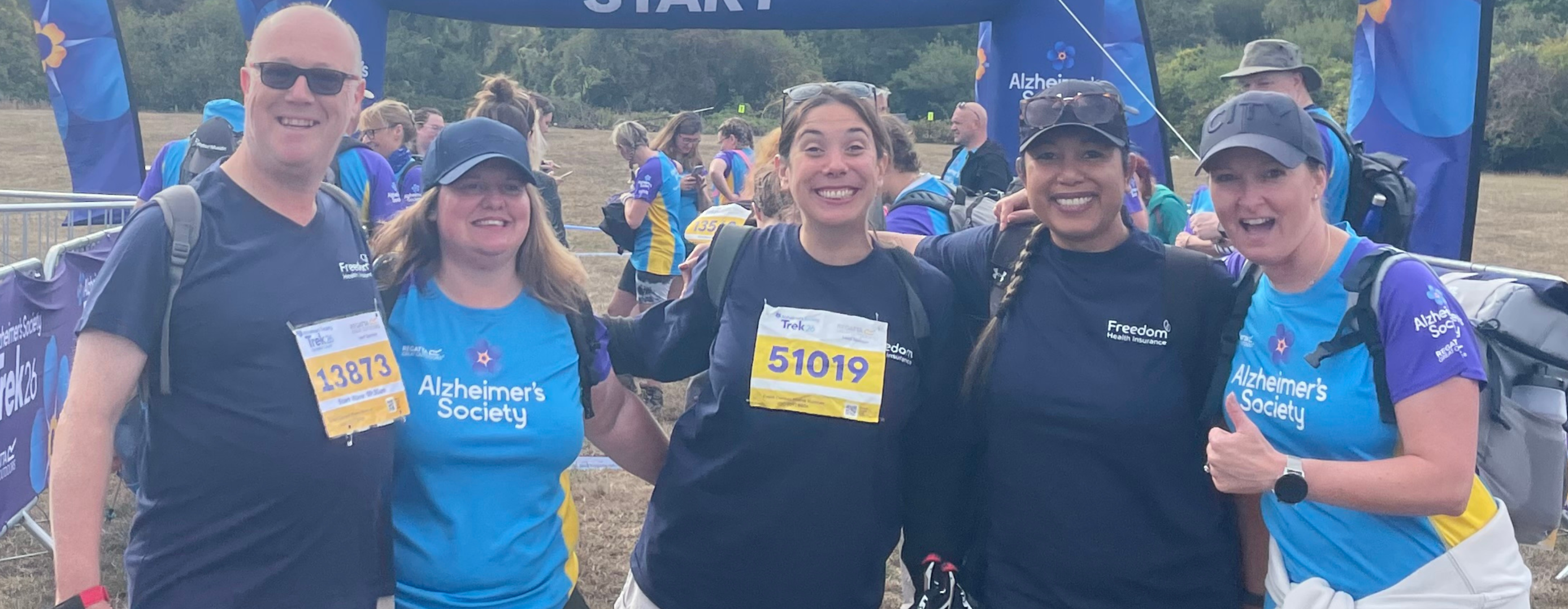 The Power of Freedom Takes on Trek13 for Alzheimer's Society