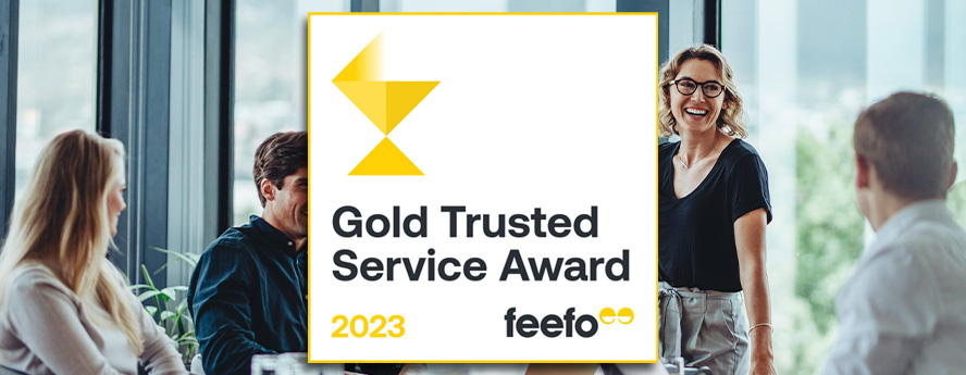 Feefo awards banner